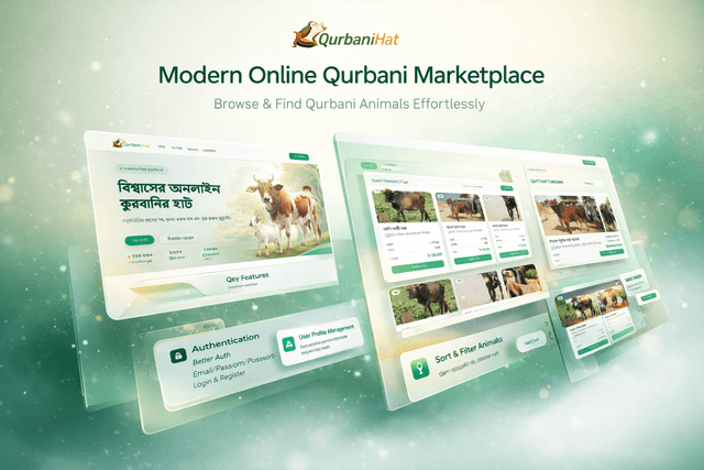 QurbaniHat – অনলাইন কুরবানির পশুর হাট